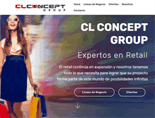 Tablet Screenshot of cl-concept.com